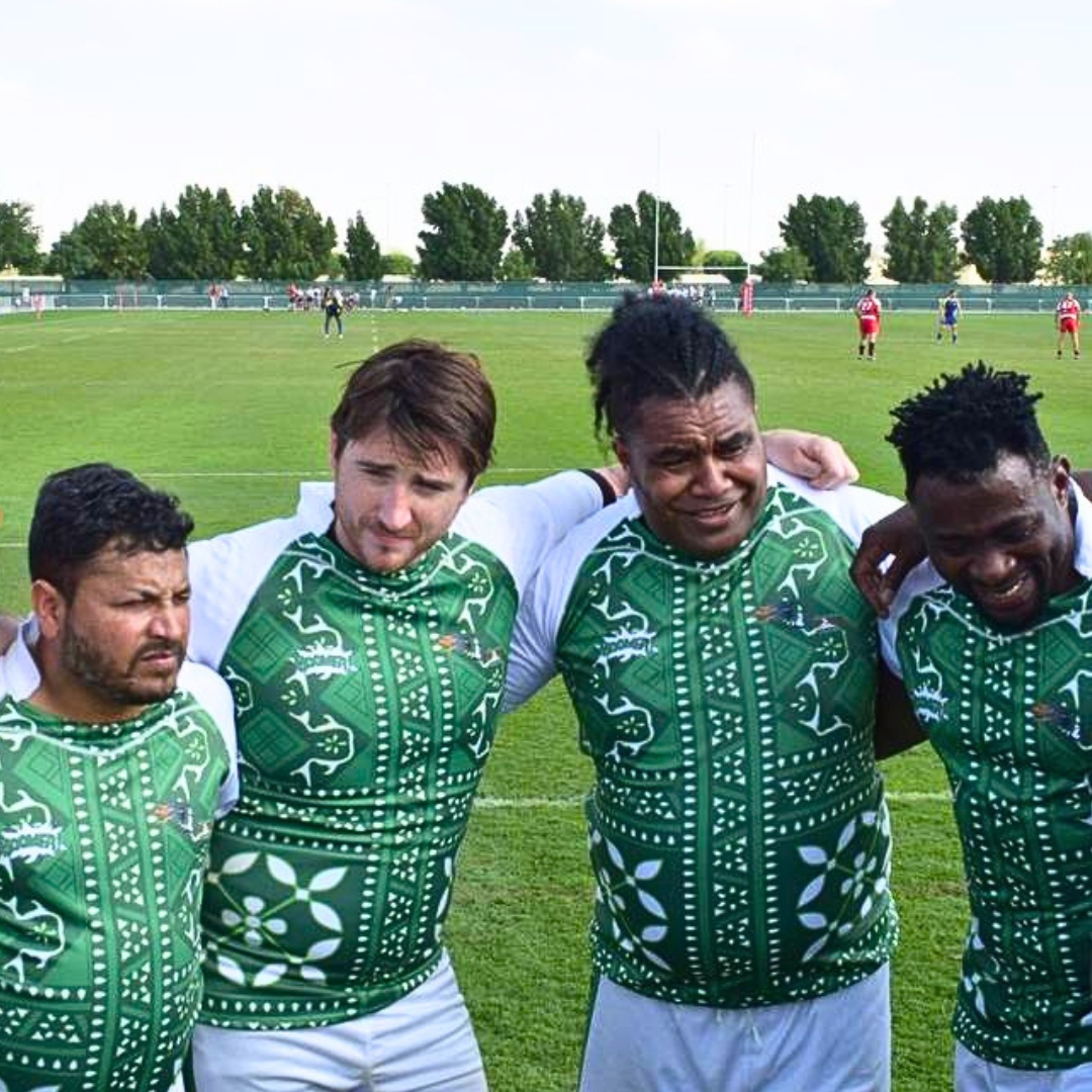 Jinns Babas team in BOOMFA kit.